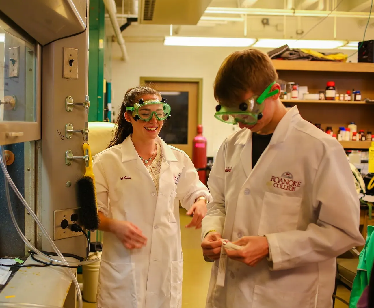 PUNC reseachers at Roanoke College